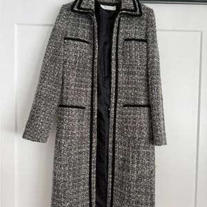 Tahari Women's Tweed Winter Coat size 2
